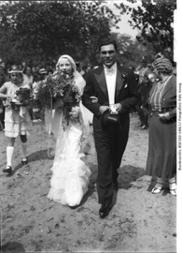 Kirchliche Trauung von Max Schmeling und Anny Ondra, 20.Juli 1933