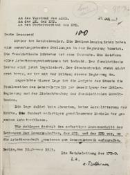 Aufruf der KPD-O zum Generalstreik, 30. Januar 1933