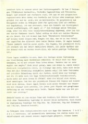 Bericht von Karl Görne über Thälmanns Haft in Bautzen, 27. August 1945