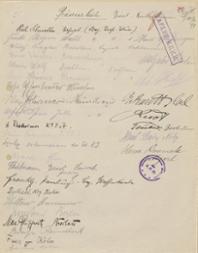 Planung der Vereinigung von KPD und USPD zur VKPD, 28. Oktober 1920