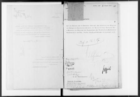 Berufung Albert Einsteins zum Mitglied des Kuratoriums der Physikalisch-Technischen Reichsanstalt, Dezember 1916 - Januar 1917