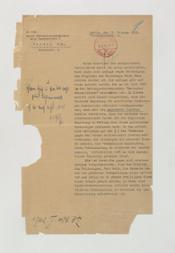 Strafanzeige des Journalisten Alfred Walter Kames gegen Otto Wels, Februar 1932 