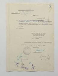 Vorläufige Einstellung des Hochverratsverfahrens gegen Wels und weitere sozialdemokratische Emigranten.- Vermerk vom 31. Januar 1935 