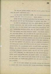 "Prozeß Harden", Manuskript (Abschrift), insg. 15 Seiten (Seite 14)