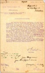 Lagebericht des Standortältesten Lindau, Januar 1924