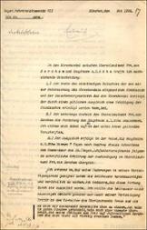 "Ehrenhandel" zwischen Oberstleutnant Freiherr von Berchem und Hauptmann a.D. Röhm, Mai 1924 (Seite 1)