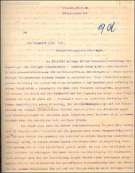 Beschwerde über die Beziehung eines Soldaten mit einem Dienstmädchen, 26. Juni 1924 (Seite 1)
