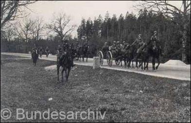 Marschübung des Regiments, Apr. 1937