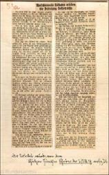 Einmarsch in Österreich, März 1938; Zeitungsartikel