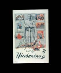 Aufruf zur Wahl Hindenburgs