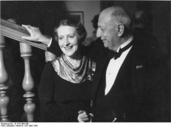 Henny Porten und Oskar Messter