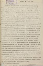Schreiben verschiedener Bauhaus-Vertreter (Paul Klee, Lyonel Feininger, Georg Muche und Josef Hartwig) vom 8. Mai 1924 als Reaktion auf das Schreiben von Arno Müller