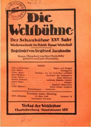 Die Weltbühne