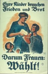 Aufruf zur Wahl zur Nationalversammlung, herausgegeben vom Ausschuß der Frauenverbände Deutschlands, Dezember 1918