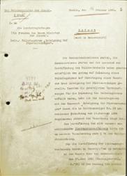 Rundschreiben des Reichsminister des Innern an die Landesregierungen und den Reichswahlleiter mit den erforderlichen Anforderungen zur Durchführung des Volksbegehrens.