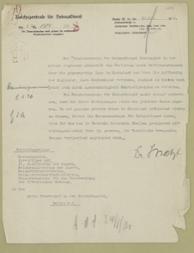 Schreiben der Reichszentrale für Heimatdienst an den Pressechef der Reichskanzlei über die gegenwärtige Lage im Rheinland vom 30. Dezember 1919