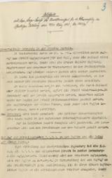 Ausschnitt aus dem Lage-Bericht des Reichskommissars für die Überwachung der öffentlichen Ordnung, März 1921