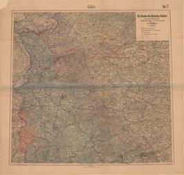 Die Grenzen des Deutschen Reiches nach dem Wortlaut des Friedensvertrages vom 25. Juni 1919,  Blatt 7: Cöln