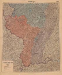 Die Grenzen des Deutschen Reiches nach dem Wortlaut des Friedensvertrages vom 25. Juni 1919,  Blatt 8: Straßburg