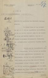 Obduktionsbericht der Rechtsmediziner Prof. Dr. Fritz Strassmann und Prof. Dr. Paul Fraenckel, datiert vom 13. Juni 1919