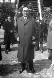 GUstav Noske, Porträt, 1928