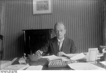 Dr. h.c. Ritter Mertz von Quirnheim, Präsident des Reichsarchivs, März 1930