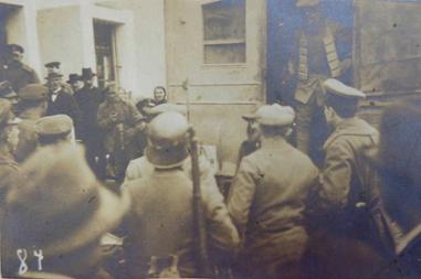 Gustav Landauer vor seiner Einlieferung ins Amtsgerichtsgefängnis Starnberg  (Bild Nr. 84), 1919