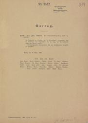 Antrag der USPD-Mitglieder Alfred Henke, Luise Zietz und Bernhard Düwell an die Nationalversammlung auf Lohnfortzahlung für die Zeit des Generalstreiks, 30. März 1920